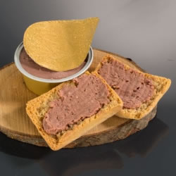 Paté de fígado pobre em calorias para Dieta proteinada