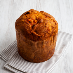 Panettone hiperproteico com sabor a laranja